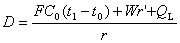 热量衡算公式